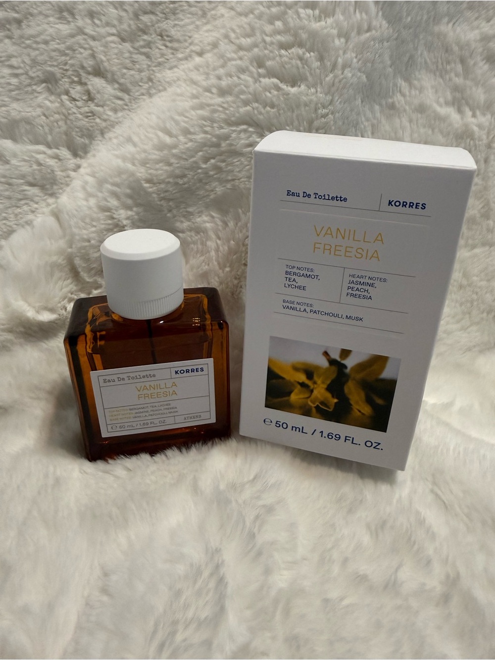 Korres Amber Glass Vanilla Freesia Eau de Toilette